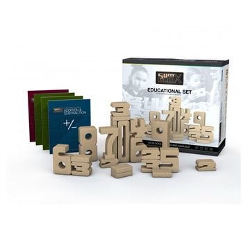 Sumblox Building Blocks Educational Set | 100 Block Set - Tinker Tray Play